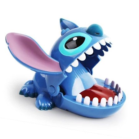 Stitch Tänder Leksaker Spel för Barn, Stitch Biting Finger Tandläkare Spel Roliga Leksaker
