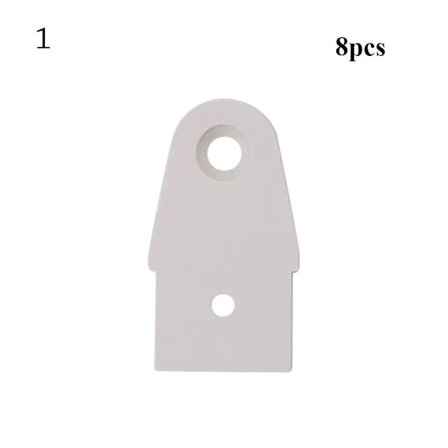 4/8 stk Koblingsboks Vinkel bevegelig øretilbehør 8PCS-1 8PCS-1