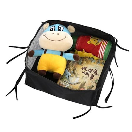 Barnevognskurv - Opbevaringspose til bunden af barnevognen i Oxford-stof