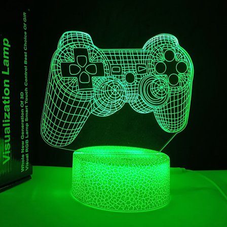 Kreativ Present Spelrum Dekoration Nattlampa Sprickmodell sprickbas hand sprickbas hand sprickbas hand sprickbas hand