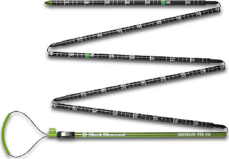 Black Diamond Quickdraw Pro Probe 240 utensil Black OneSize