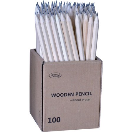 ACTUAL Blyertspenna HB natur 100/fp - Lyreco - Skola och förskola - Pennor och tillbehör - Blyertspennor