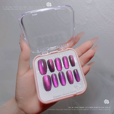 Falska naglar Tryck på naglar B08 B08