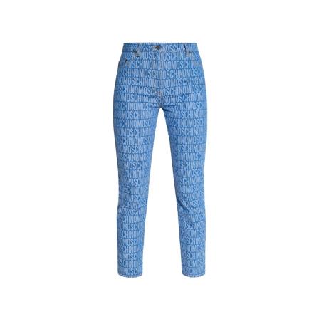 Moschino Skinny Jeans , Blauw , Dames , Maat: S