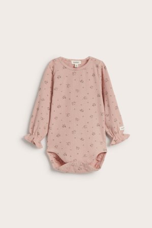 Newbie | Blomstrete body | Rosa