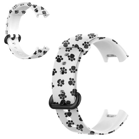 Xiaomi Mi Watch Lite / Redmi Watch colorful pattern silicone watch band - Paw