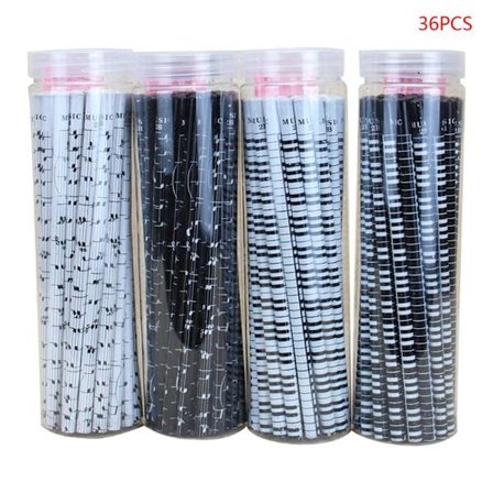 36 kpl Musiikkinuotti Lyijykynä 2B Standardi Pyöreä Lyijykynä Piano Nuotit Kirjoittaminen Piirtäminen