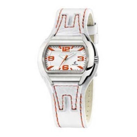 Klocka - CALYPSO - K5171-A - Kvarts - Analog - Vit Läder