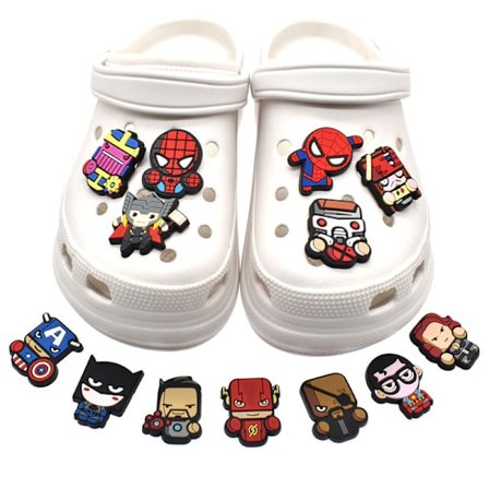 Marvel-serien 42 stykker sko, Crocs-tilbehør, Crocs-udstyr