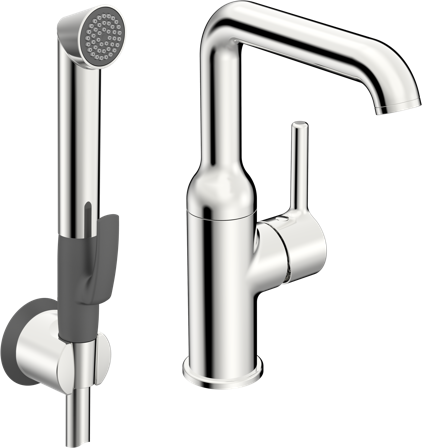 Oras Optima Style 2615FH Servantkran med hånddusj, Bluetooth, Baderom