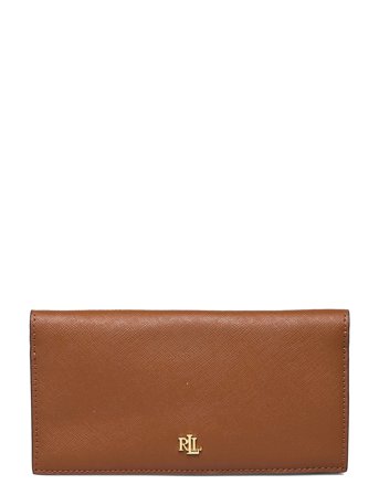 Lauren Ralph Lauren | Crosshatch Leather Slim Wallet | ONE SIZE