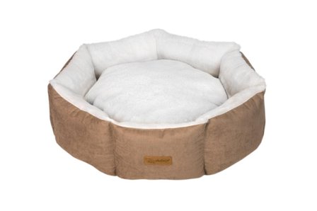 Cupcake Hundeseng, Lysbrun - 80cm