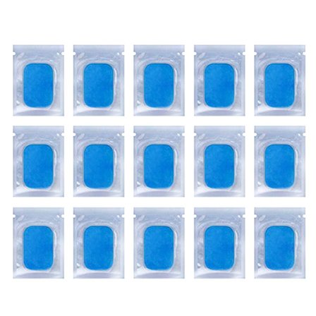 30 stk. EMS Gel Pads Hydrogel Gel Treningserstatning Gelark for Abdominal Muskel Elektrostimulator