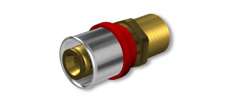 LK Systems 2417042 Presskoppling rak, utv. gänga, Installation