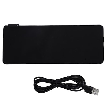 Hiirimatto RGB-valo Kumimainen Paksu Kannettavan Tietokoneen Tablettimatto USB-Liitäntä Tietokonetarvikkeet 300x800x4mm