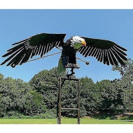 Ugle Vindmølle Have Gårdhave Dekoration Metal Smedejerns Ornamenter