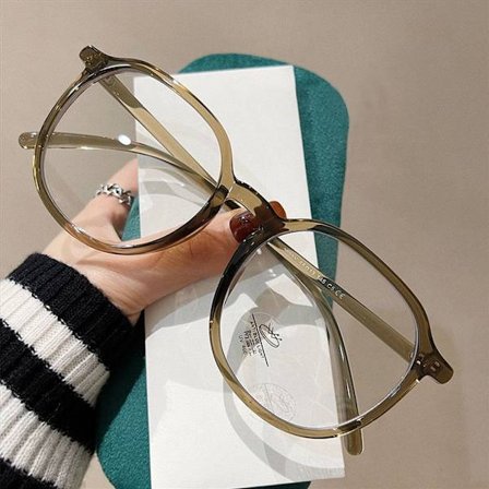 Anti-Blue Light Briller Oversized Briller GRØN