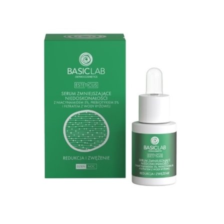BasicLab Esteticus Serum för reducering av ojämnheter och åtstramning (5% Niacinamide) 15ml