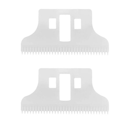 Keramisk blad, 2 stk. keramiske kutterblad erstatning for Wahl-Detailer T-Wide