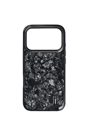 Ideal Of Sweden Pearlised Case Iphone Black Skal & skärmskydd Dam Svart 17 Pro Max