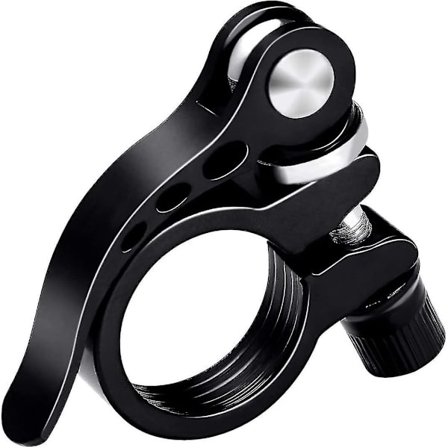 28,6 mm Sykkelsete Klemme Aluminiumslegering Vei Mtb Sykling Sykkel Rask Utgivelse Setepinne Klemme Svart (1 stk)