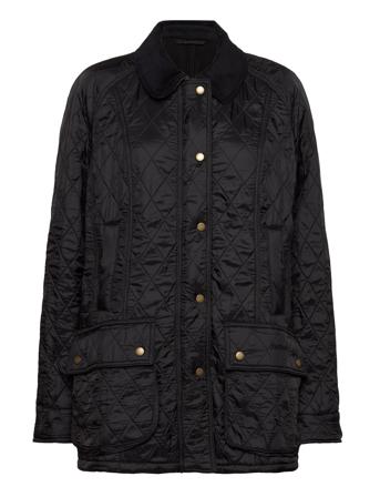 Barbour Beadnell Polar Kviltad Jacka Black Barbour