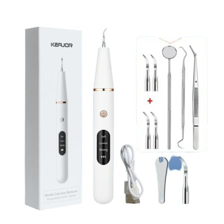Ultralyd Dental Calculus Fjerner Tænder Plaque Scaler Tartar Eliminator Pletter Cleaner