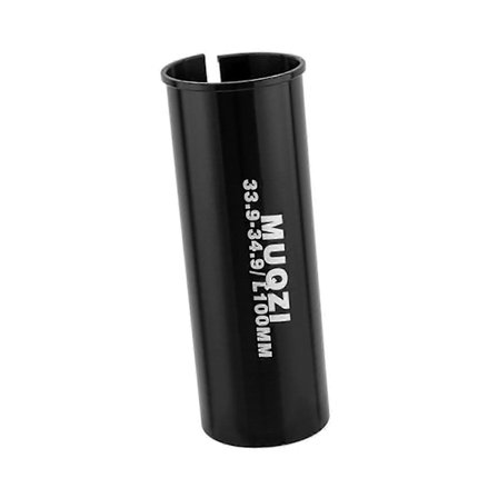 Cykel Sadelstolpe Shim Förlängd Reduceringshylsa Kompatibel med Mountainbike 22.2-25.4-WELLNGS