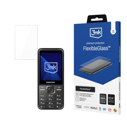 Hybridglas 3mk Fleksibelt glas på MAXCOM Classic MM244