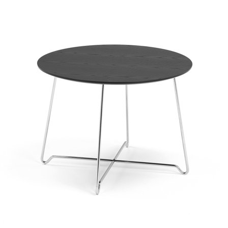 Sofatisch IRIS, H 510 mm, Chrom/schwarz
