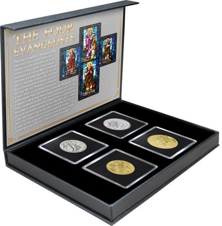 Vatikanstaten 1985 - De Fire Evangelister - 4 mønter