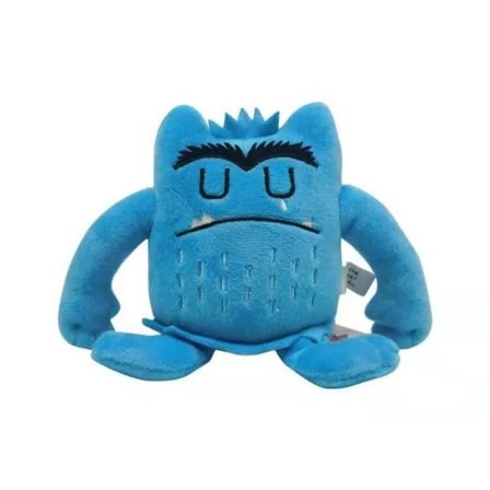 Farge Monster Følelser Plysj Leker Baby Pease Plushie Søte Fylte Dukker
