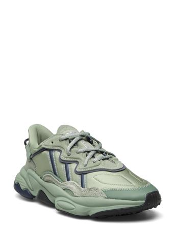 Ozweego J Shoes Sports Shoes Running/training Shoes Grønn Adidas Originals*Betinget Tilbud