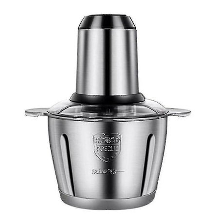 Kødhakker 2l Rustfrit Stål Elektrisk Foodprocessor Blender Mixer Maskine Til Køkkenfrugter