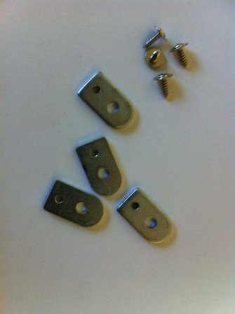 SYNERGY 21 LED light panel zub Montage Kit Flaps