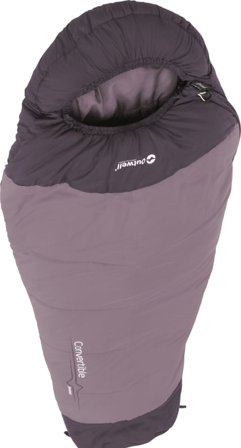 Outwell Convertible Junior Children synthetic sleeping bags Purple OneSize