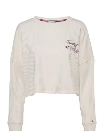 Ls Top Top Vit Tommy Hilfiger