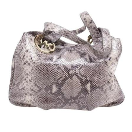 Michael Kors Pre-owned Pre-owned Läder axelremsvskor grå, Dam Vintage Väskor, Dam, Storlek: ONE SIZE