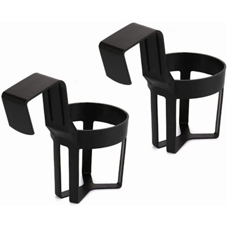 2 stk. Sorte Auto Bil Kopholder, Plastik Bil Vandkop