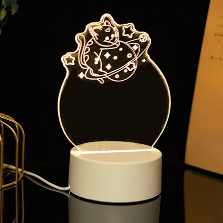 Led anslagstavla Akryl anteckningstavla 5 5