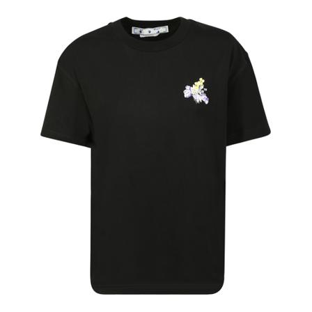 Off White - T-shirts - Svart - Dam - Storlek: M, Dam, Storlek: M