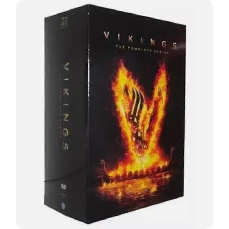 Vikings: Komplett Serie Sesong 1-6 27-Disc DVD Bokssett ALLE REGIONER
