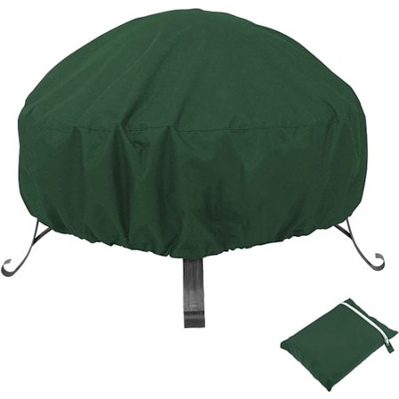 Runt Eldstadstäcke, Vattentätt Återanvändbart Utomhus Eldstadstäcke