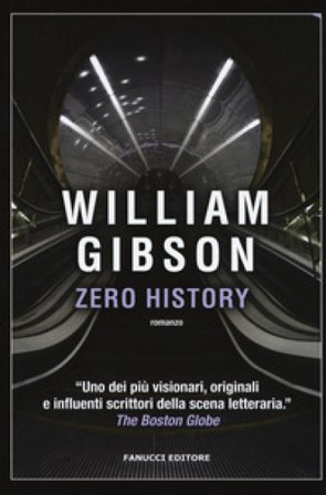 Zero history William Gibson