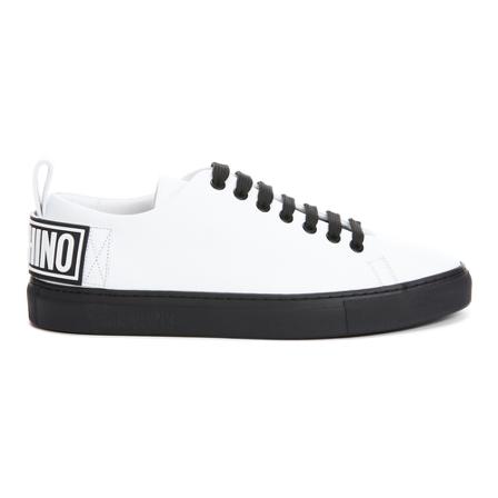 Moschino, Sneakers Wit, Heren, Maat:42 EU