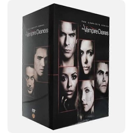 The Vampire Diaries: Komplett Serie Sesong 1-8 (DVD 38-Disc Box Set) Ny!
