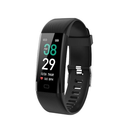 Smartwatch kompatibelt med Joeme Fit – Blodtryk, SpO2, Pulsmonitor, 50+ sportsgrene, IP67 vandtæt Black