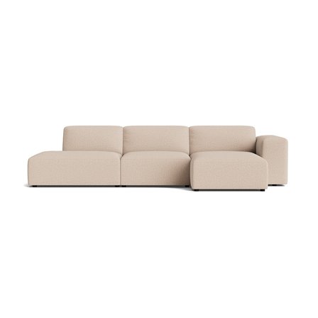 Soma chaiselong sofa, højrevendt | Open end - Montreal Beige - 336x147x75 - Sofa, chaiselong