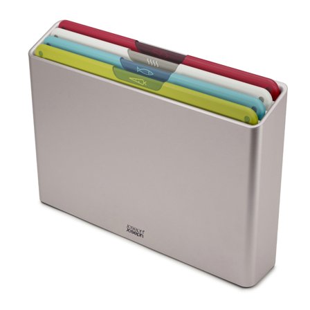 Joseph joseph Folio Icon skærebrætter med etui 4 stk, 24 x 34 cm - Multi | KitchenOne