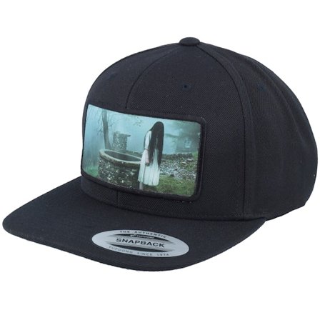 Scenes - Černá snapback Kšiltovka - Sammy Horror Ring Black Snapback @ Hatstore
